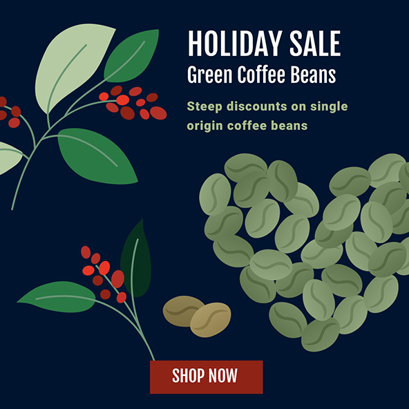 Holiday Sale - green Coffee Beans