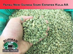 Papa New Guinea Sigri Estate Green Coffee Photo