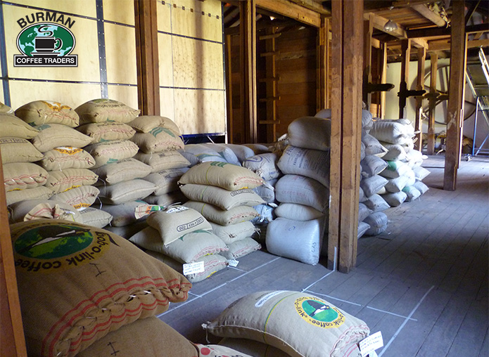 Brazil FAF Coffee Farm Coffee Storage Photo