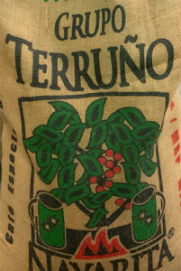 Mexican Peaberry Burlap Bag Picture