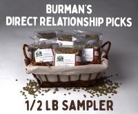 Burman Coffee Sampler - Burman Picks Direct Relationship 1/2 lbs sampler